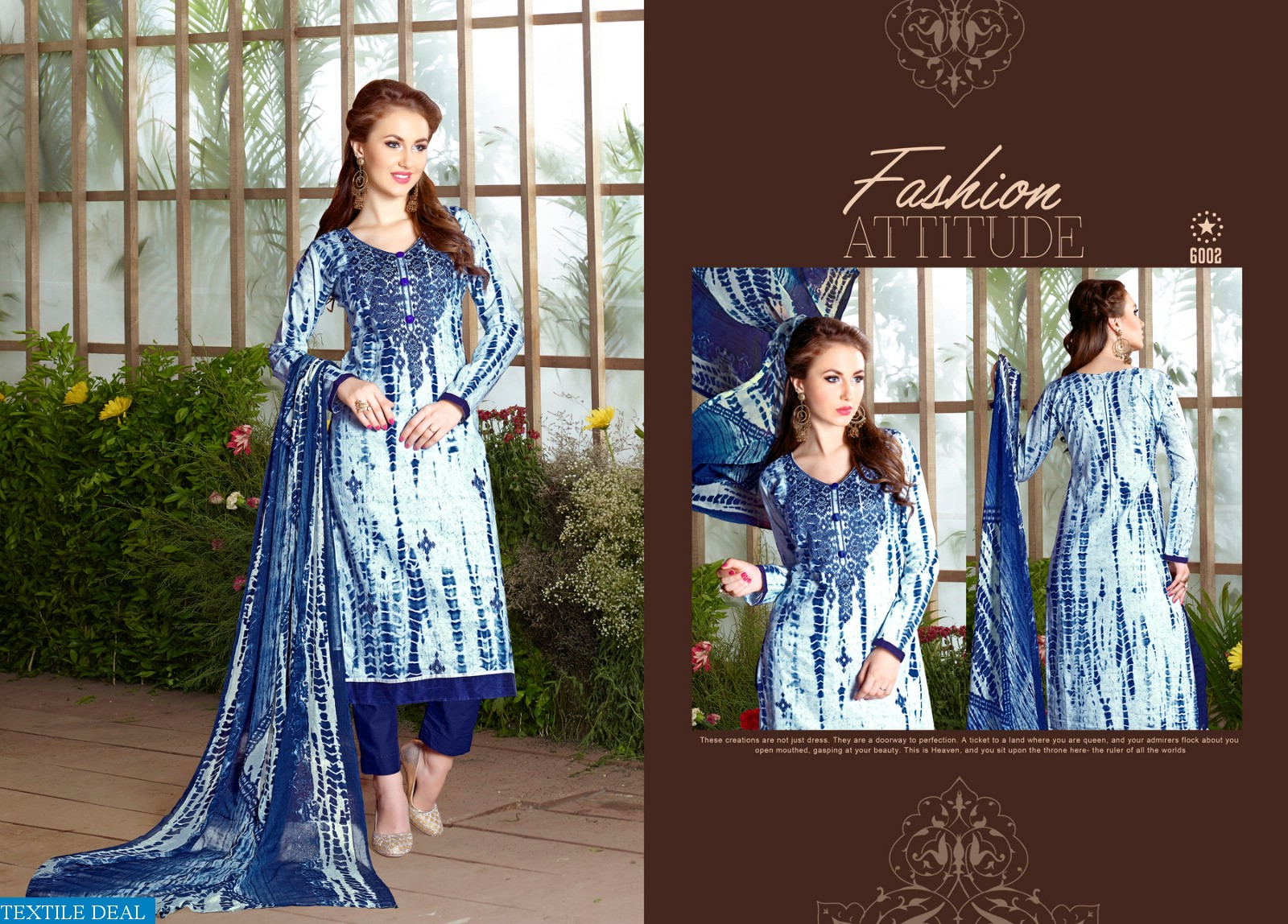 Zoyaa vol-6 Straight long Suits on Sale Textiledeal